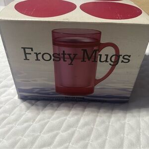 Frosty Mugs Set of Four - Pink